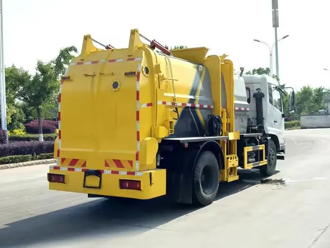 new or used Dongfeng 12 cbm 4*2 kitchen garbage truck Picture