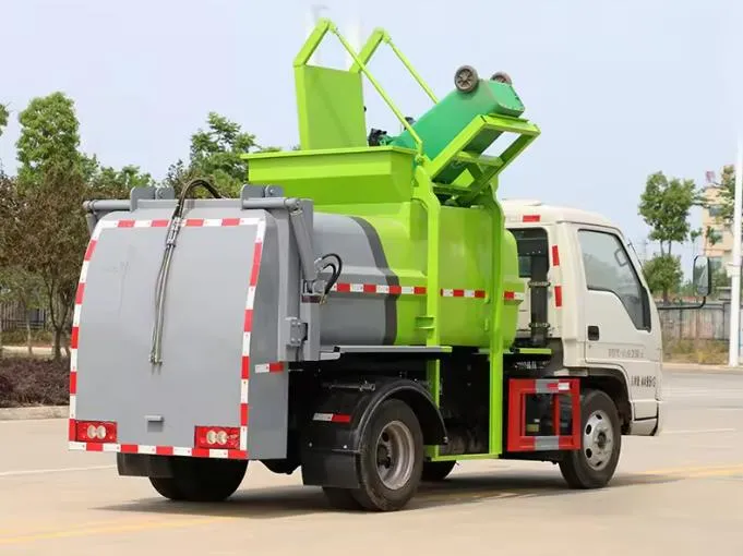 Foton 4x2 4 ton small kitchen waste garbage truck Picture