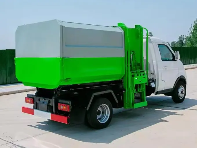 JinBei 5m3 compressed garbage truck Picture