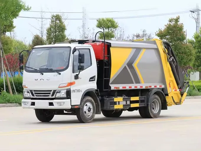 JAC 4x2 waste garbage collector garbage truck