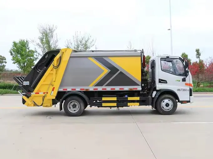 JAC 4x2 waste garbage collector garbage truck Picture