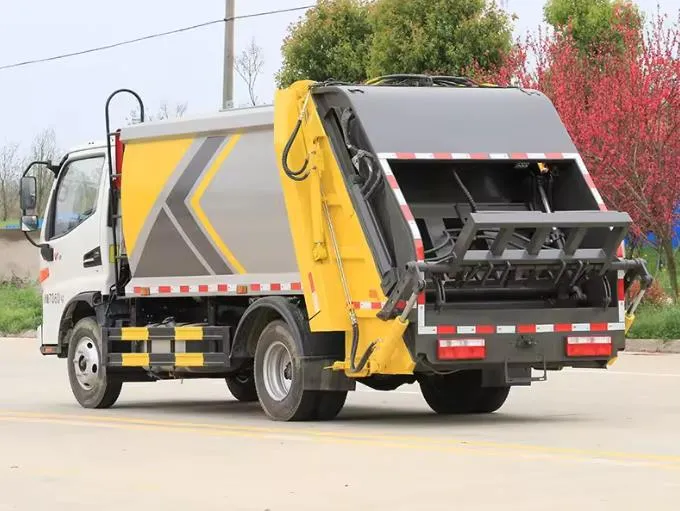 JAC 4x2 waste garbage collector garbage truck Picture