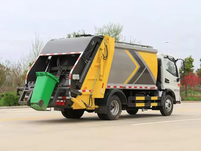 JAC 4x2 waste garbage collector garbage truck Picture