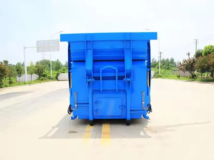 hook arm 12cbm detachable mobile compressed garbage station Picture