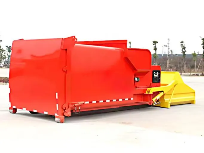 hook arm garbage truck detachable compressed garbage truck Picture