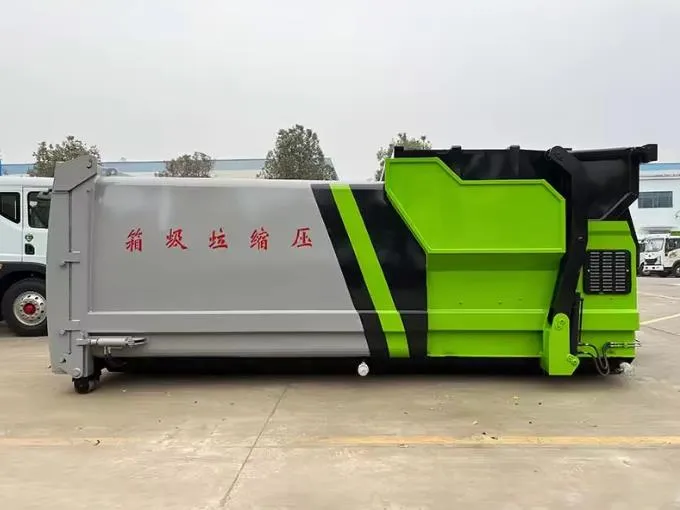 15cbm Intelligent mobile compressed garbage station Picture