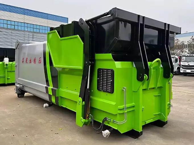 15cbm Intelligent mobile compressed garbage station Picture