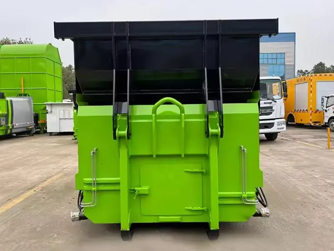 15cbm Intelligent mobile compressed garbage station Picture