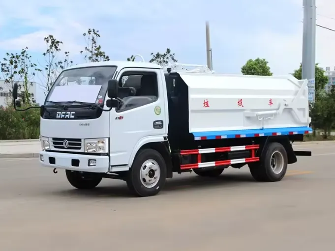 Dongfeng 4x2 waste transfer garbage truck