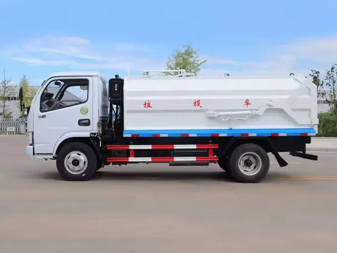 Dongfeng 4x2 waste transfer garbage truck Picture