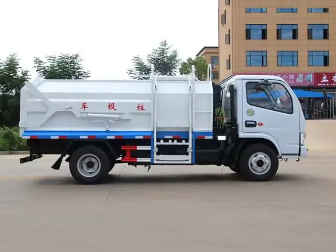 Dongfeng 4x2 waste transfer garbage truck Picture