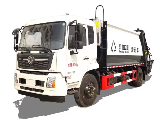 DongFeng 14m3 Rear Loading Garbage Collector Truck