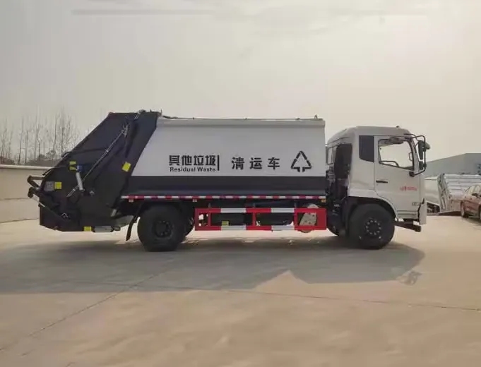 DongFeng 14m3 Rear Loading Garbage Collector Truck Picture