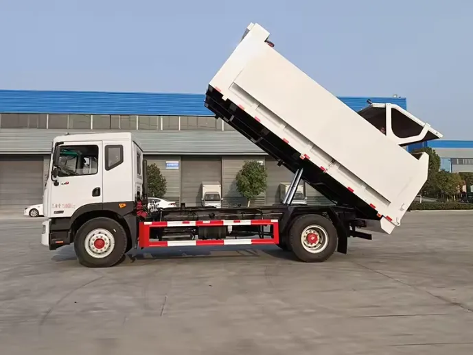 Dongfeng 4x2 dump garbage truck Picture