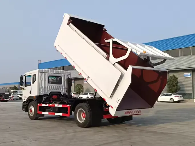 Dongfeng 4x2 dump garbage truck Picture