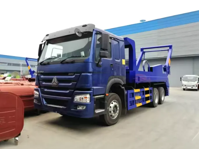 SINOTRUCK HOWO 20 CBM 18 CBM Swing Arm Garbage Collection