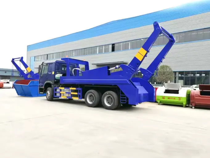 SINOTRUCK HOWO 20 CBM 18 CBM Swing Arm Garbage Collection Picture