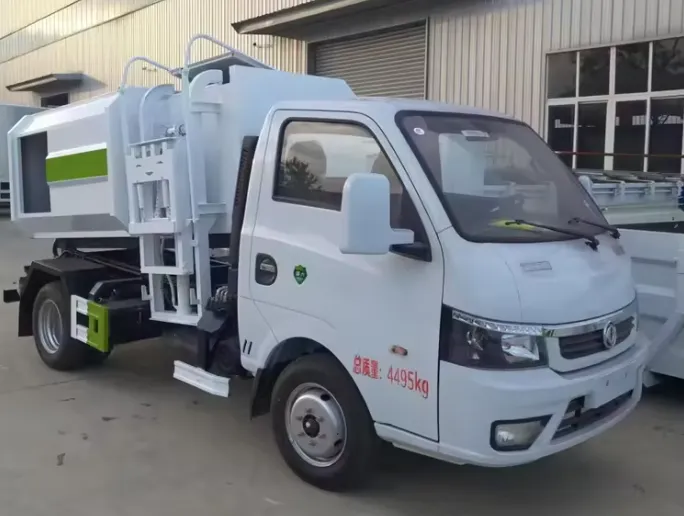 Dongfeng 3 CBM kitchen garbage truck