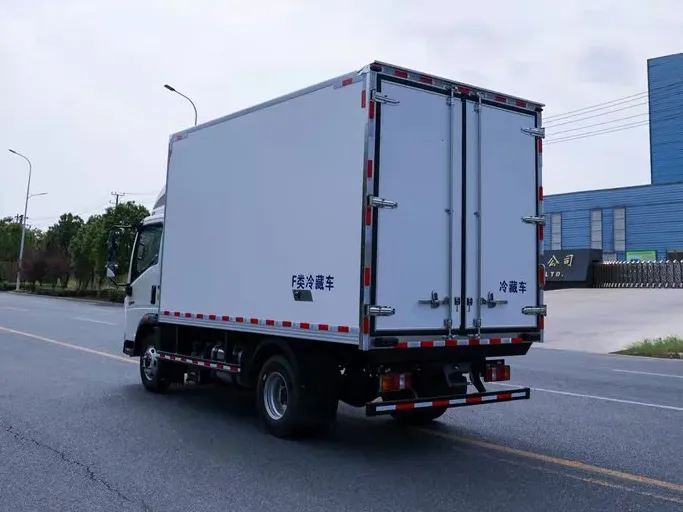 HOWO light 4x2 5tons refrigerator truck Picture