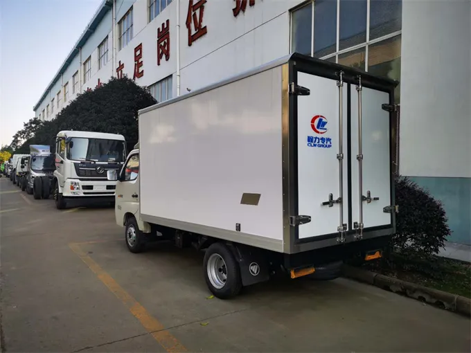 Foton 4x2 Small Frozen Food Transport Truck Picture