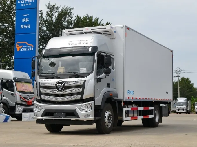 Foton 4x2 10 ton 6.8m refrigerated truck Picture