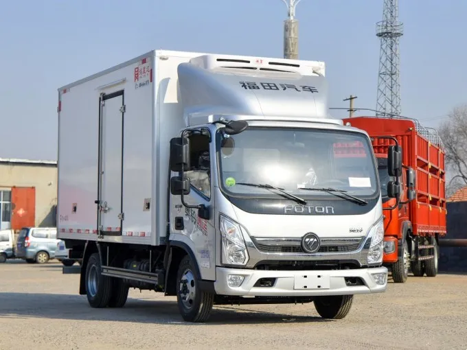 Foton 5 ton 12 foot refrigerated box truck Picture