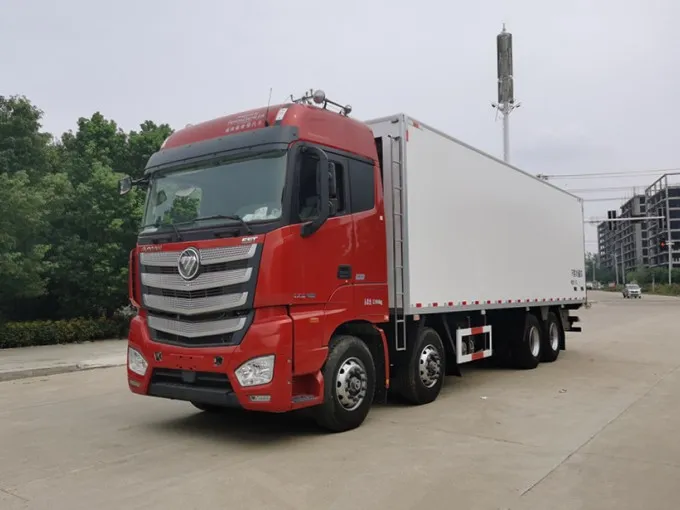 Foton 8x6 32 foot Refrigerated Box Truck Picture