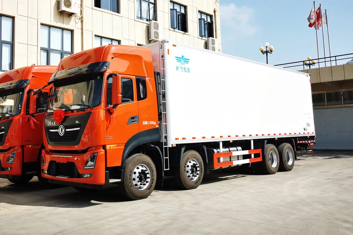 Dongfeng 8x4 32 Foot Refrigerator Truck Picture