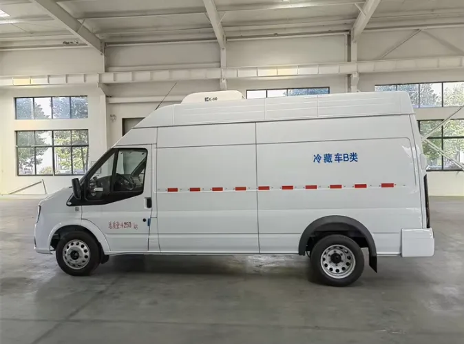 JMC Fushun 4x2 Bread Refrigerated Truck Picture