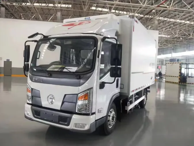 4x2 Pure Electric Refrigerated Truck Picture