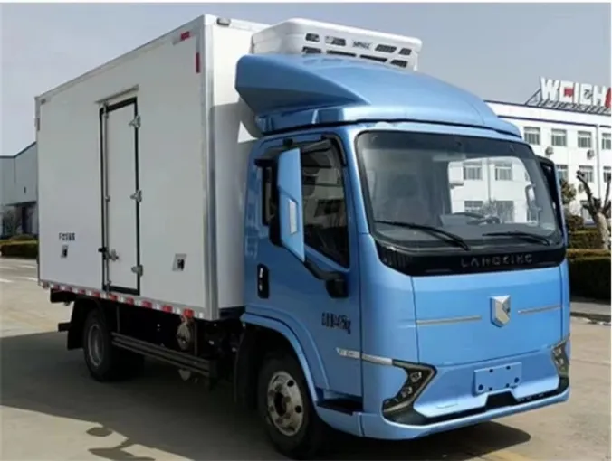 Electric 4x2 New Energy 4.2M Refrigerated Truck