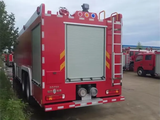 Sinotruck Howo 8x4 25000L Water Tank Fire Fighting Rescue Truck Picture