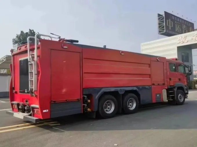 Dongfeng 6x4 fire water tanker Truck Picture