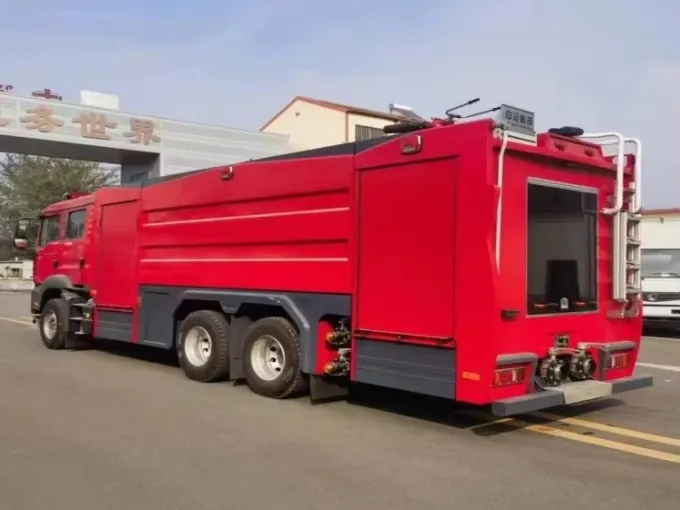 Dongfeng 6x4 fire water tanker Truck Picture