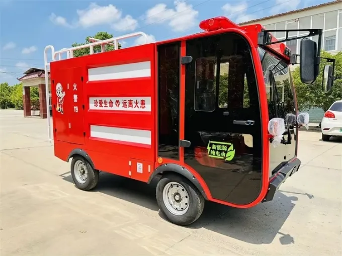 4x2 Drive Wheels Electric Fire Truck Picture