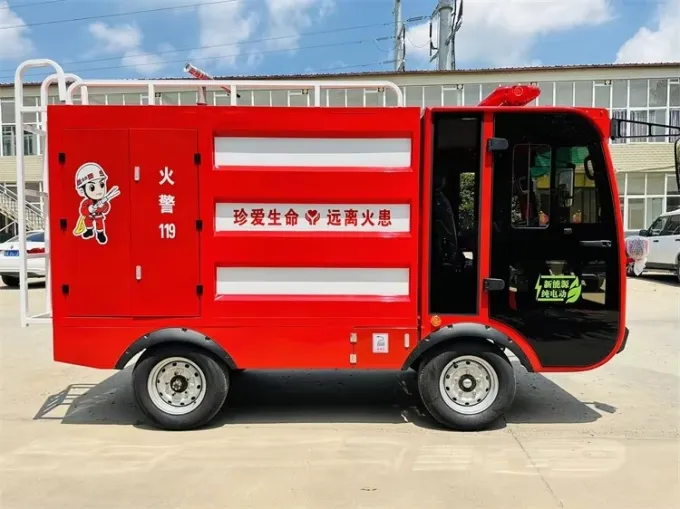 4x2 Drive Wheels Electric Fire Truck Picture