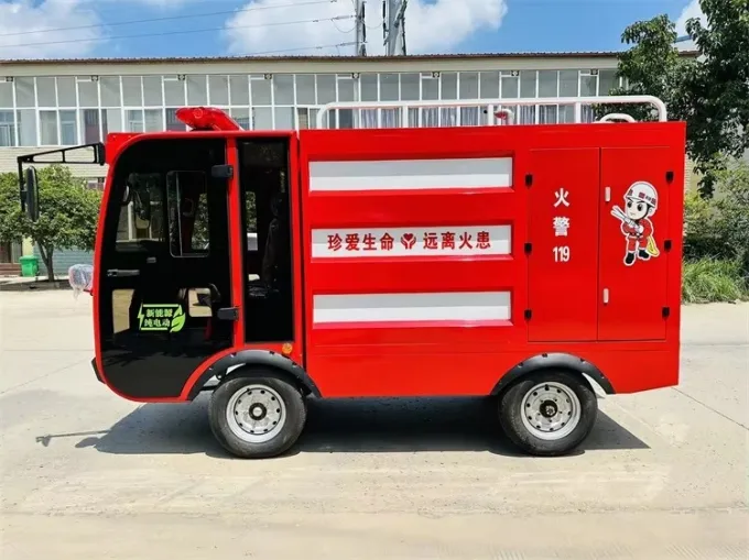 4x2 Drive Wheels Electric Fire Truck Picture