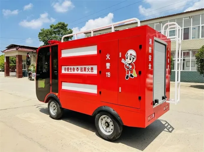 4x2 Drive Wheels Electric Fire Truck Picture