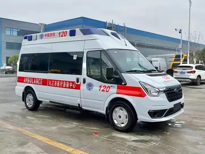 Emergency Monitoring Ward-Type Ambulance Vehicle Picture