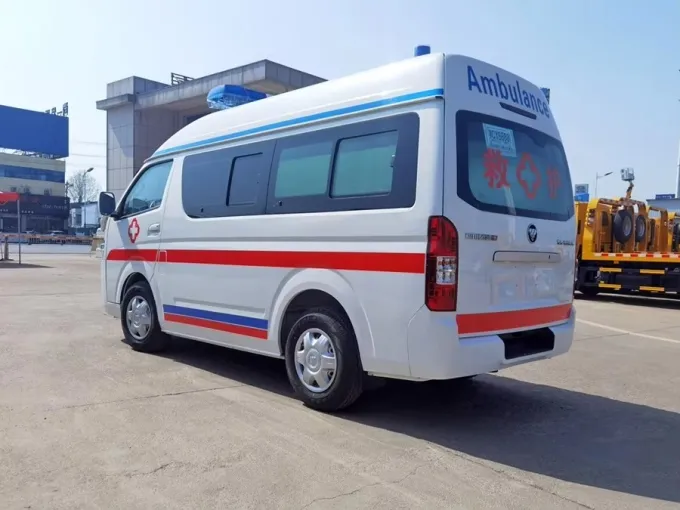 Foton G7 G9 Right Left Hand Drive ICU Patient Transfer Medical Bus Ambulance Car Picture