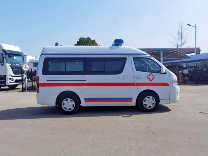 Foton G7 G9 Right Left Hand Drive ICU Patient Transfer Medical Bus Ambulance Car Picture