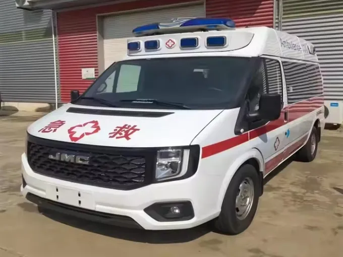 High Quality JMC Emergency Ambulance Vehicle Picture