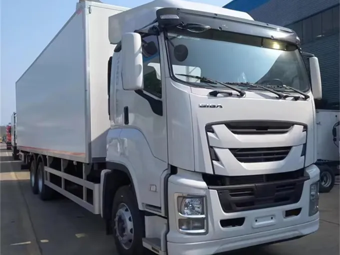 ISUZU 6x4 8.5M 15tons freezer truck refrigerated truck